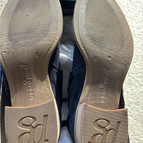 Paul Green Addison Space Suede Ankle Booties - Picture 11 of 14